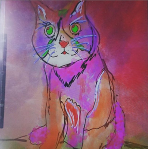 10.2インチiPadとApple Pencilでつぶらな瞳の可愛い猫を描いてみた！その１
